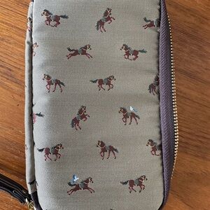 Hobonichi Bow & Tie Galloping Horses Drawer Pouch